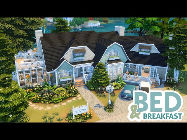 Brindleton Bed & Breakfast // The Sims 4 Speed Build