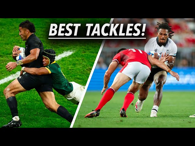 The BEST Rugby Tackles 2023 | PART TWO