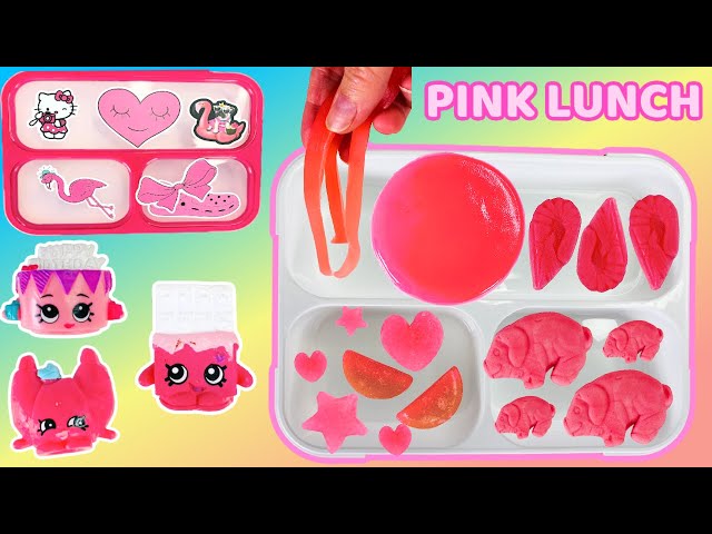 Carrie Packs an ALL PINK Gummy Lunch Box Challenge
