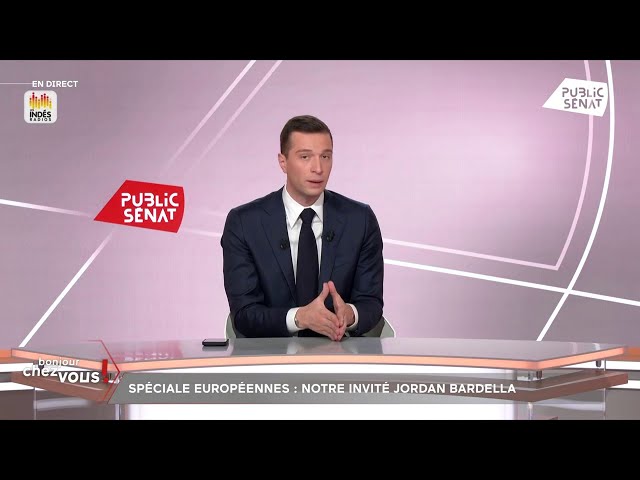 Européennes : en tête des sondages, Bardella appelle déjà Macron à "prendre acte" des résultats