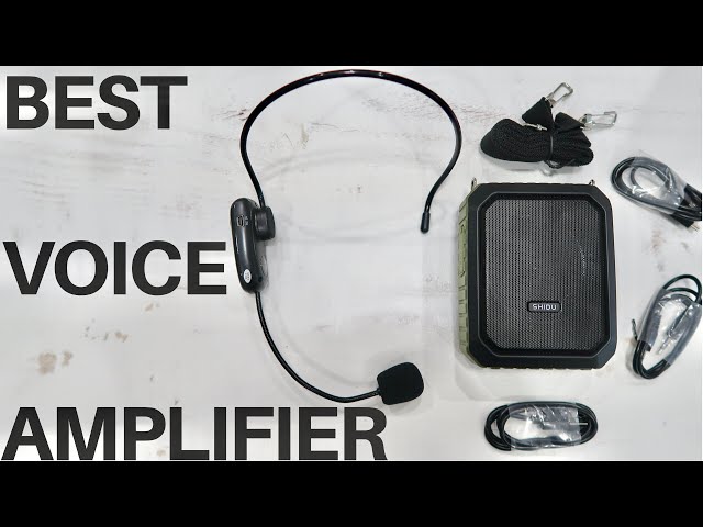 Wireless Voice Amplifier UNBOX & REVIEW - Portable Bluetooth PA System With Wireless Microphone