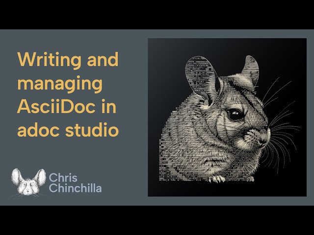 Writing and managing AsciiDoc in adoc studio