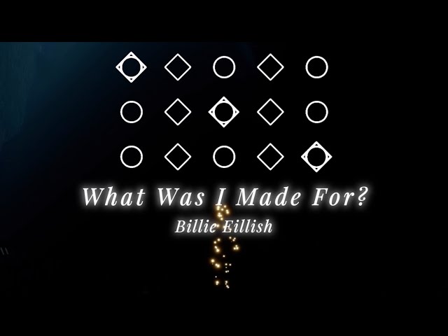 What Was I Made For? - Bille Eilish | Sky cotl children of the light piano music sheet