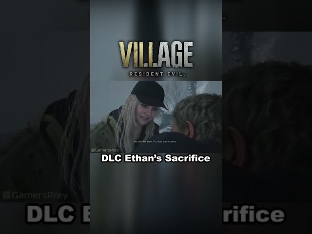 Ethan's Sacrifice for Rose - Resident Evil Village Shadows of Rose #shorts