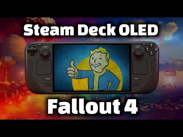 FallOut 4 Steam Deck OLED Performance - MINDBLOWING FPS!