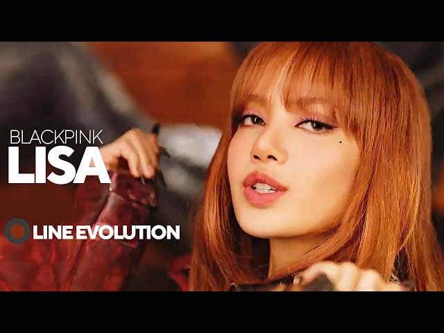 BLACKPINK - LISA | Line Evolution • 08/19