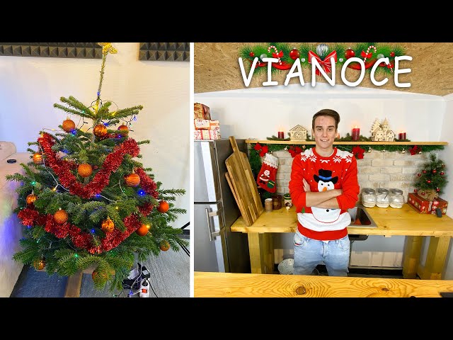 Spravil som si vianočnú výzdobu v kuchynskom štúdiu | Viktor Nagy | Backstage
