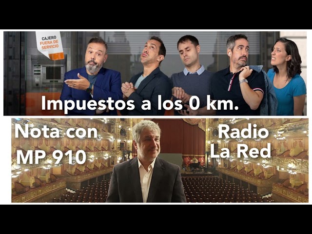 AUTO AL DÍA EN RADIO LA RED. TEMA: IMPUESTOS Y SEGUROS DE LOS 0 KM. (1.5.2024)