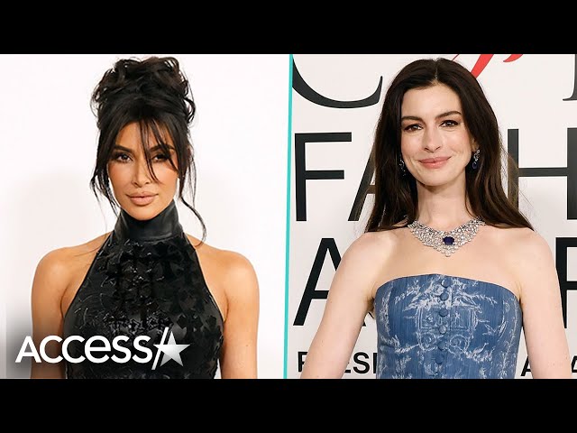 Kim Kardashian, Anne Hathaway & More Stars WOW At 2023 CFDA Fashion Awards