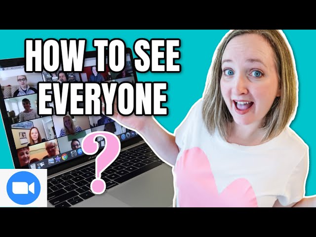 How To See Everyone On Zoom | Gallery View Tutorial 2020