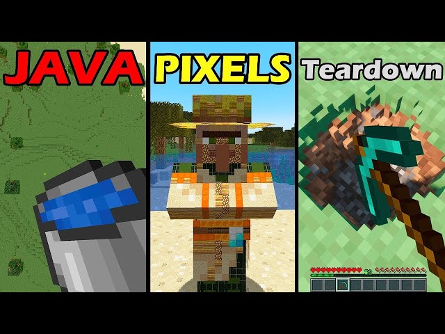Java vs Pixels vs Teardown compilation