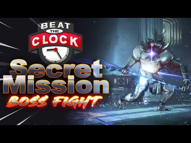 Destiny 2: Secret Mission CLUTCH Boss Fight!! (Wicked Implement)