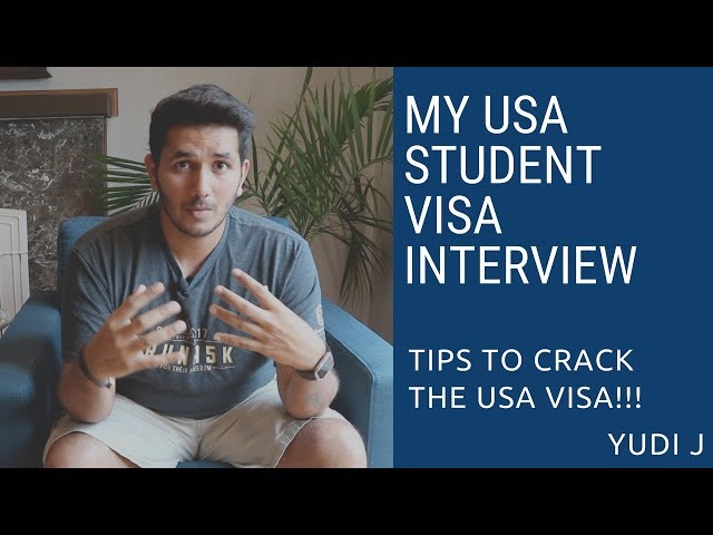 My USA Student F1 Visa Interview | Tips to crack US Student F1 Visa Interview | MS in USA | Yudi J