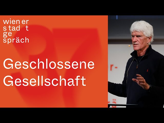 Michael Hartmann: Eliten - Geschlossene Gesellschaft | Wiener Stadtgespräch