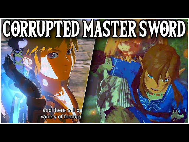 Corrupted Master Sword, Fi Returns, New Abilities | Top 5 New Zelda Breath of the Wild 2 Theories