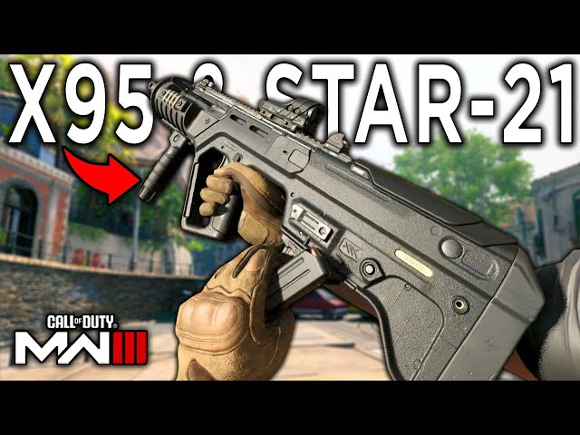 Tactical X95 SMG & STAR-21 DMR and Hordepoint Mode in Modern Warfare 3 Multiplayer Gameplay