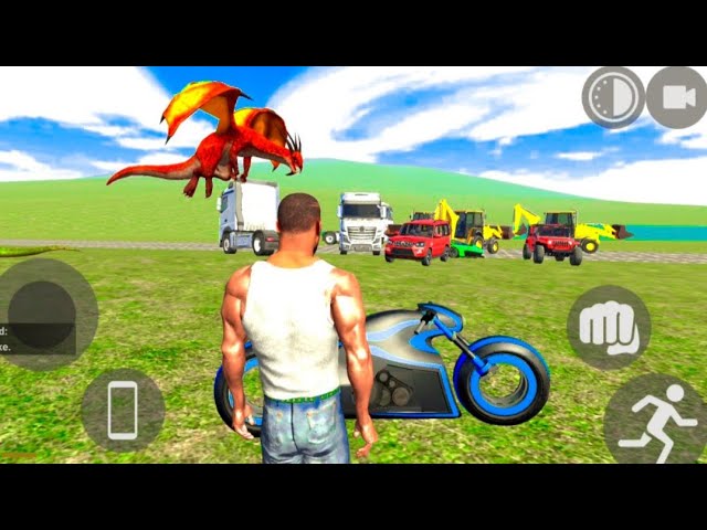 Dragon🐉 Vs Tron Bike and All cheat code #newupdate #indianbikedriving3d New Gamplay video