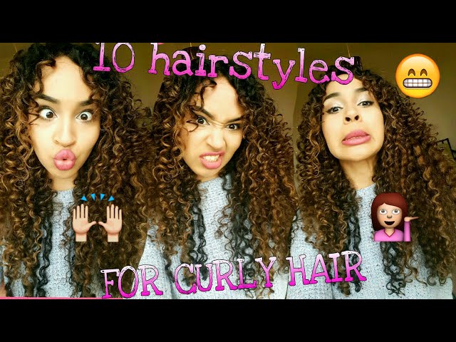 10 Hairstyles for Curly Hair!