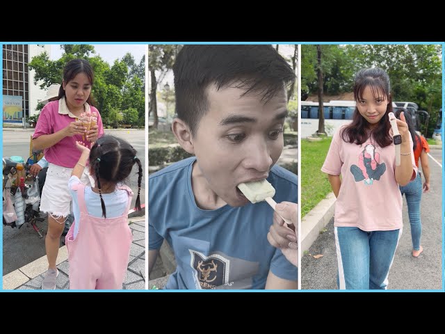Ice Cream Genius Meets Thief Genius 🤩🍦🥷🏻 Linh Nhi vs Su Hao #shorts by Tiktok FUNNY