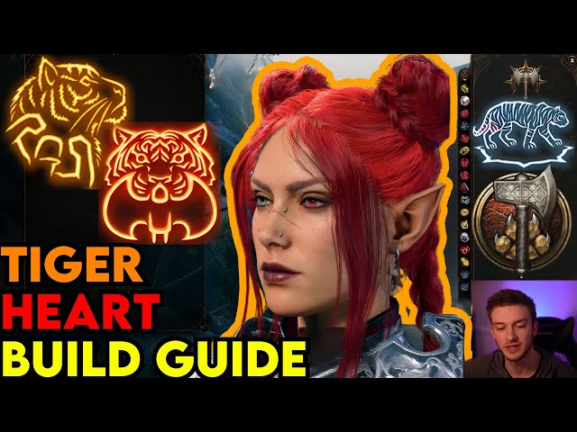 TIGER HEART BARBARIAN Build Guide: Baldur's Gate 3
