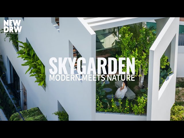 SkyGarden House: A Unique Blend of Style and Sustainable Modern Architecture in Vietnam