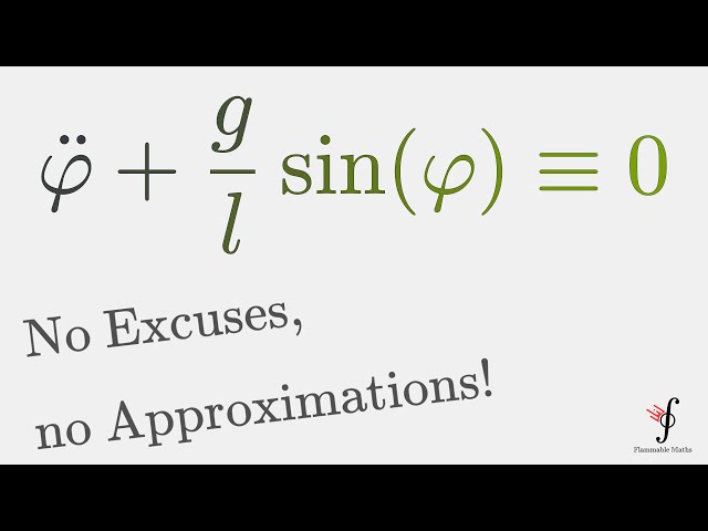 Exact Solution of the Nonlinear Pendulum [No Approximations, engis gtfo]
