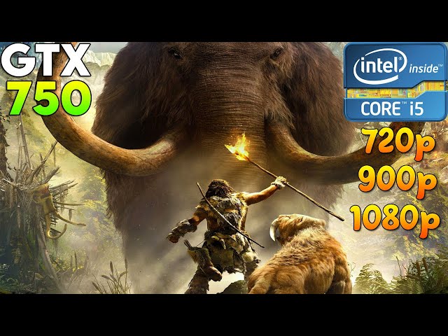 Far Cry Primal Test On GTX 750 1GB | i5 4590 + GTX 750
