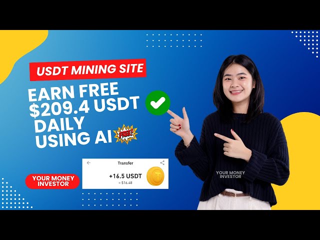 EARN FREE $209.4 USDT DAILY USING AI | Fast Withdrawal |NO INVESTMENT(make money online)