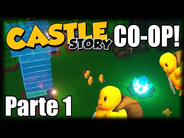 Castle Story Co-Op Multiplayer - Parte 1 - Kuro, Ravioli e Torres!