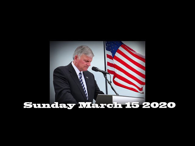 Day of Prayer - Sunday March 15 2020