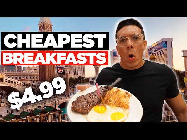 The CHEAPEST Breakfast in Las Vegas in 2023 💰