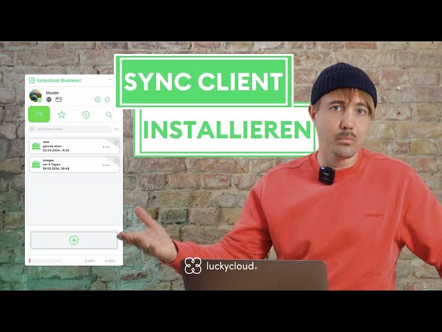 Sync Client installieren