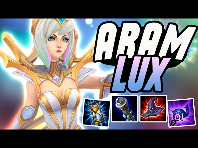 CARRYING WITH LUX IN ARAM!! - Lux ARAM - League of Legends