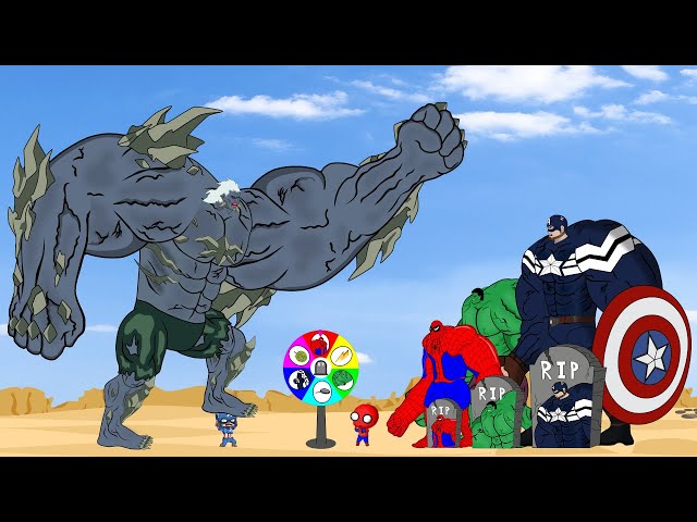 Rescue SUPERHEROES : Evolution Of Apocalypse Hulk Vs Spider Man,Iron Man | Back from the dead SECRET