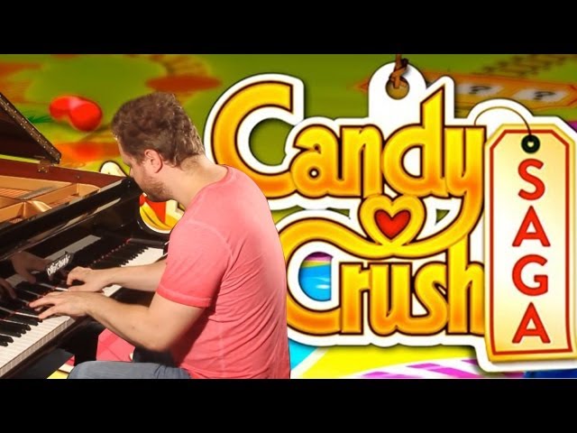 Candy Crush Theme on piano - 3 songs