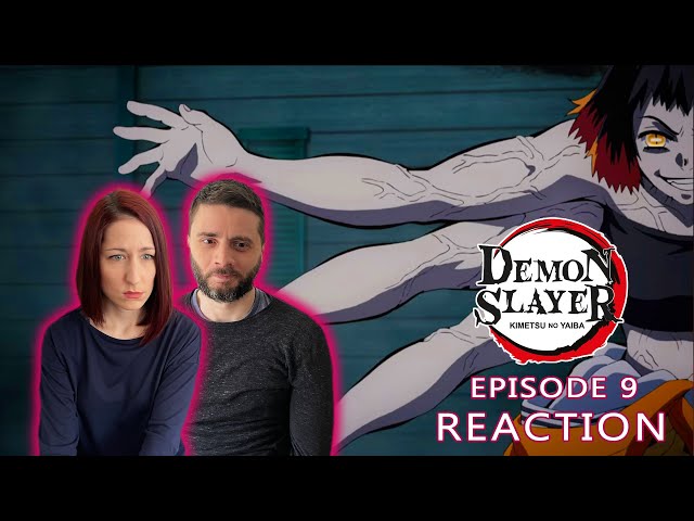 Fighting Muzan's Goons | Her First Reaction to Demon Slayer | Episode 9