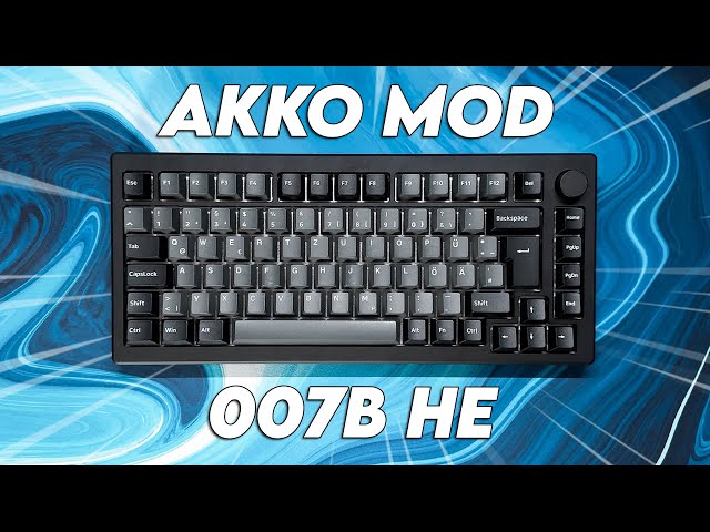 The Best Wireless Hall Effect Keyboard? | Akko MOD 007B HE