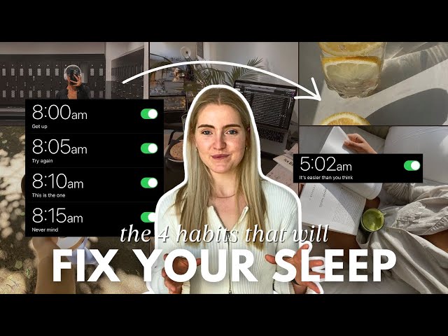 How to wake up early WITHOUT being tired (re-train your body clock)