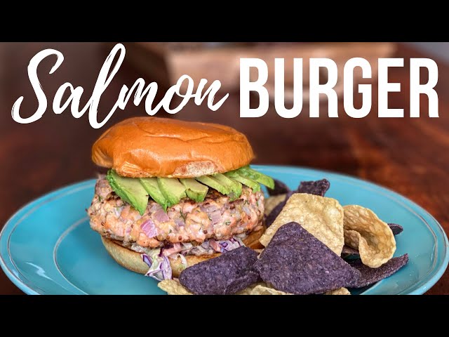 Salmon Burger | Remoulade Sauce