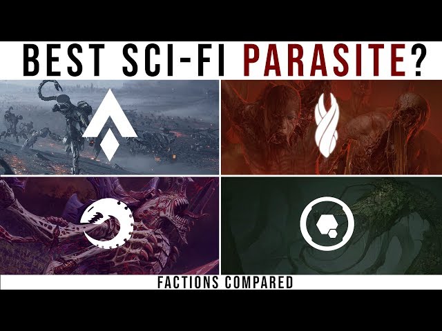Which sci-fi PLAGUE / PARASITE is best? | Factions Compared: Halo, Dead Space, WH40k, Zero Dawn
