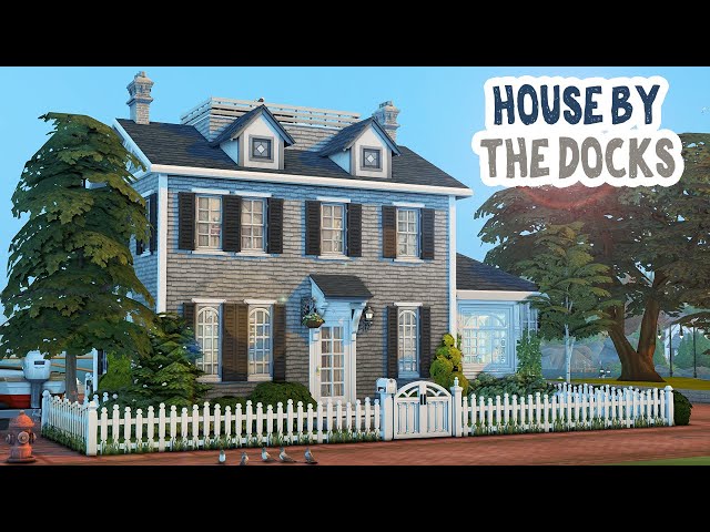 House By The Docks || The Sims 4: Speed Build
