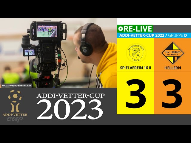 Addi-Vetter-Cup 2023: Gruppe D / Spielverein 16 II gegen SV Hellern 3:3