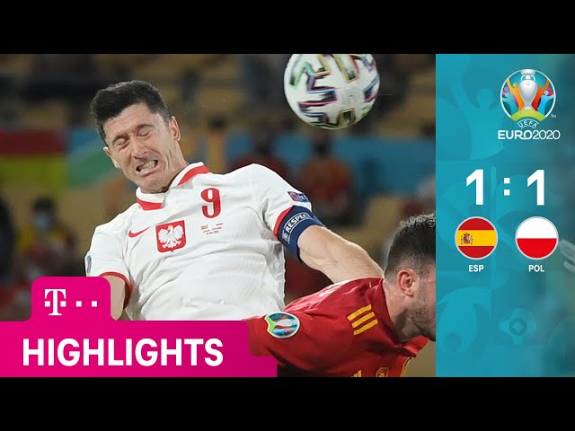 Spanien - Polen, Highlights | UEFA EURO 2020, Gruppenphase | MAGENTA TV