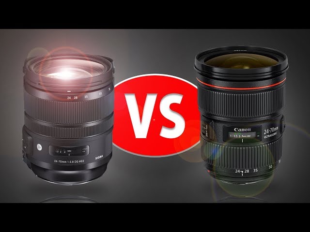 Lens Test & Review: Sigma 24-70 f/2.8 ART vs Canon 24-70 f/2.8 L II
