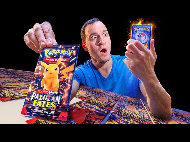 *I PULLED IT!* Paldean Fates Pokemon Cards Opening