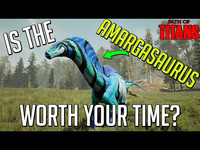 Is The Amargasaurus Worth Growing? | Path of Titans
