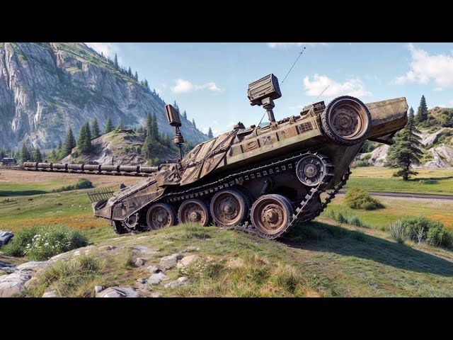 Strv 103B - Enemies Are Trapped - World of Tanks