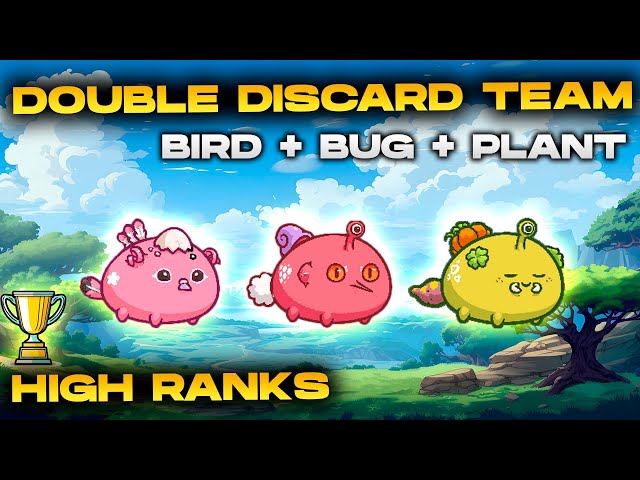 HIGH RANKS DOUBLE DISCARD COMP | LUNACIAN CODE: TPS9M9FT | AXIE CLASSIC V2 GAMEPLAY