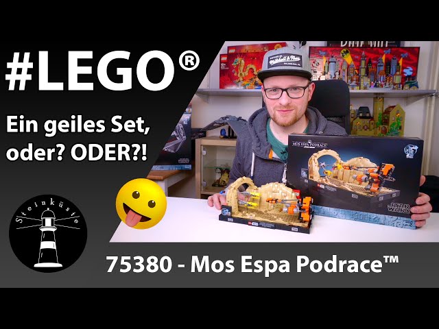 Einfach nur SCHLECHT oder missverstanden? - LEGO® Star Wars 75380 - Podrace in Mos Espe #lego
