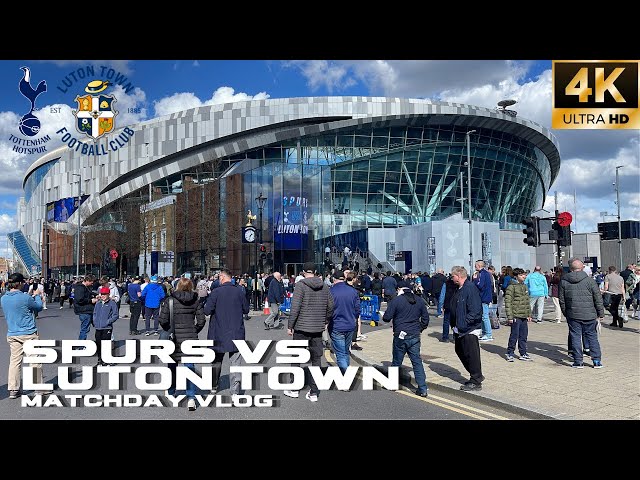 ⚽️ Spurs Make Another Second Half Comeback!! ⚽️ | Tottenham Hotspur vs Luton Town Matchday Vlog [4K]